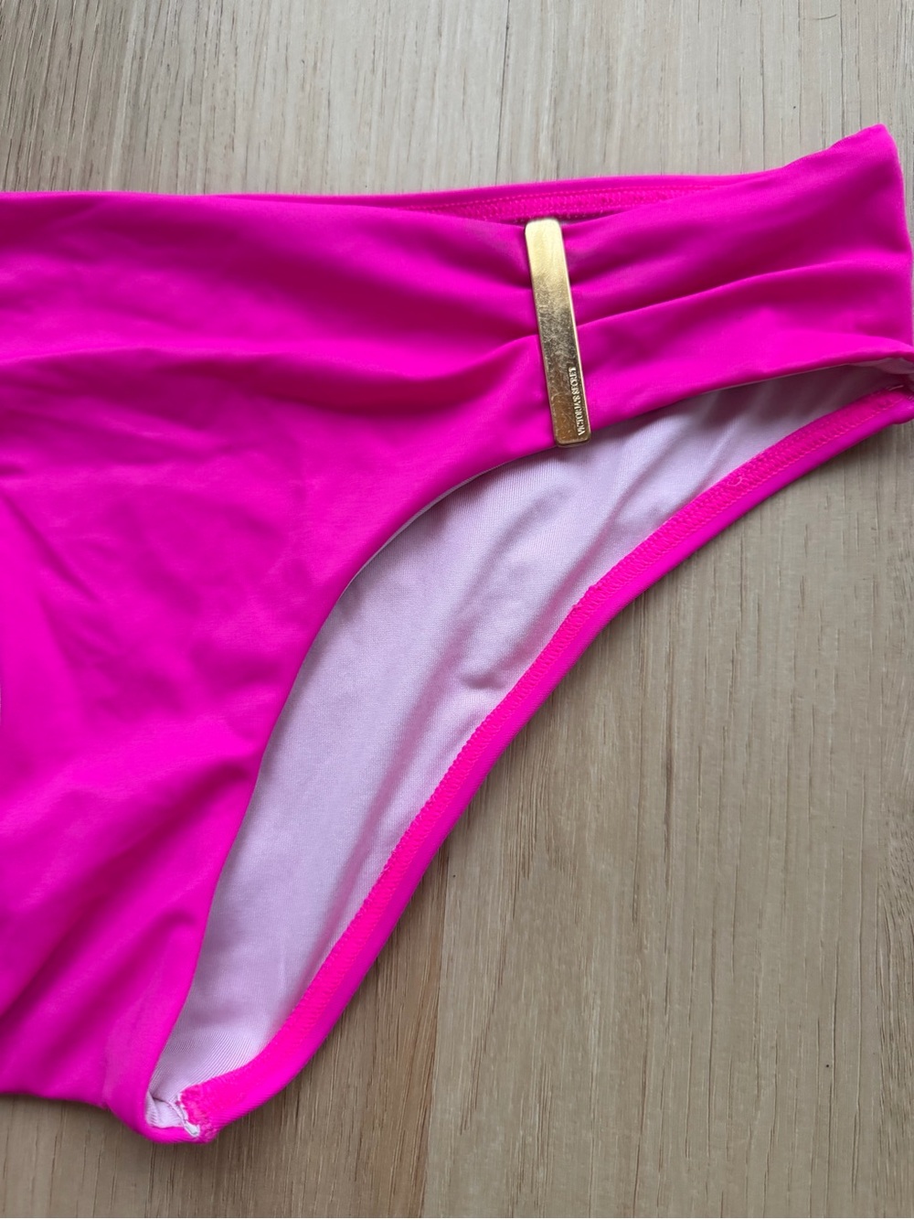Victoria’s Secret Hot Pink Bikini Bottoms Small - Picture 3 of 11